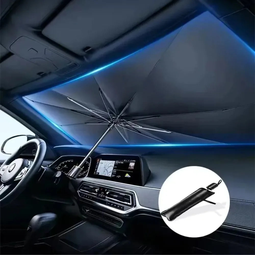 car windshield heat deflector